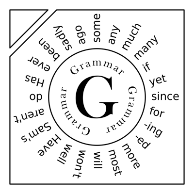 Language Grammar Words